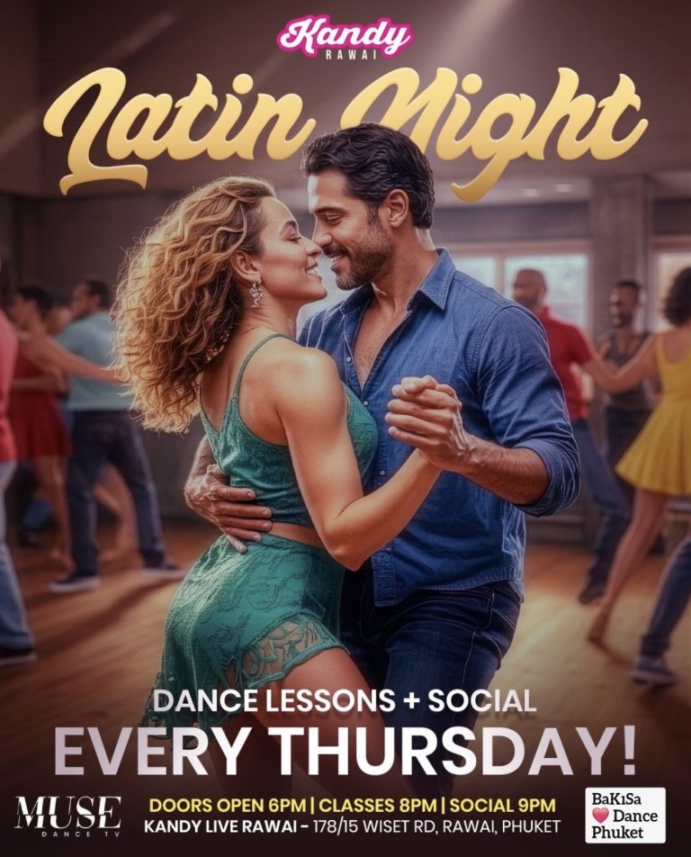 Poster for Latin Night Rawai Phuket